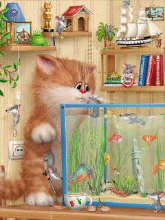 анимированные картинки аквариум